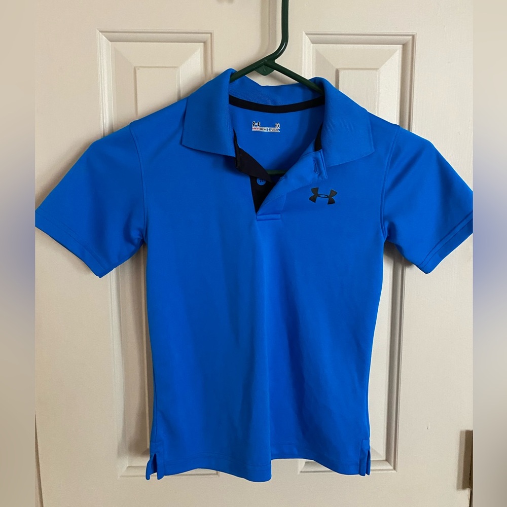 Under Armour boys polo shirt.